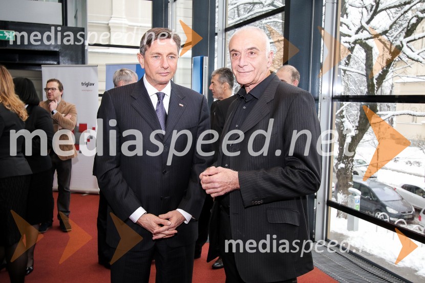  Borut Pahor, predsednik Republike Slovenije;  Ivo Boscarol, generalni direktor Pipistrel d.o.o.Delova osebnost leta 2015 je Jure Poglajen