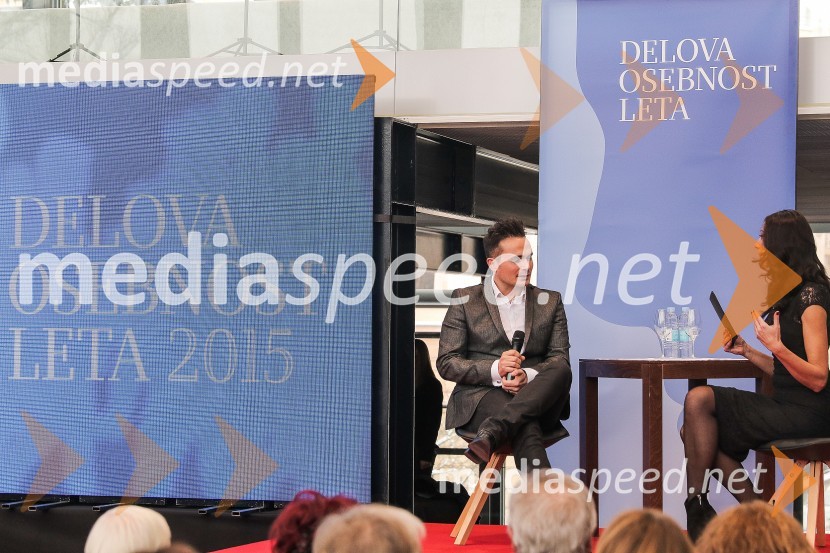  Jure  Poglajen, zobozdravnik;  Vesna Milek, novinarkaDelova osebnost leta 2015 je Jure Poglajen