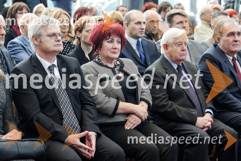  Boris Štefanec, predsednik Komisije za preprečevanje korupcije;  Vlasta Nussdorfer, varuhinja človekovih pravic;  Milan Kučan, nekdanji predsednik Republike SlovenijeDelova osebnost leta 2015 je Jure Poglajen