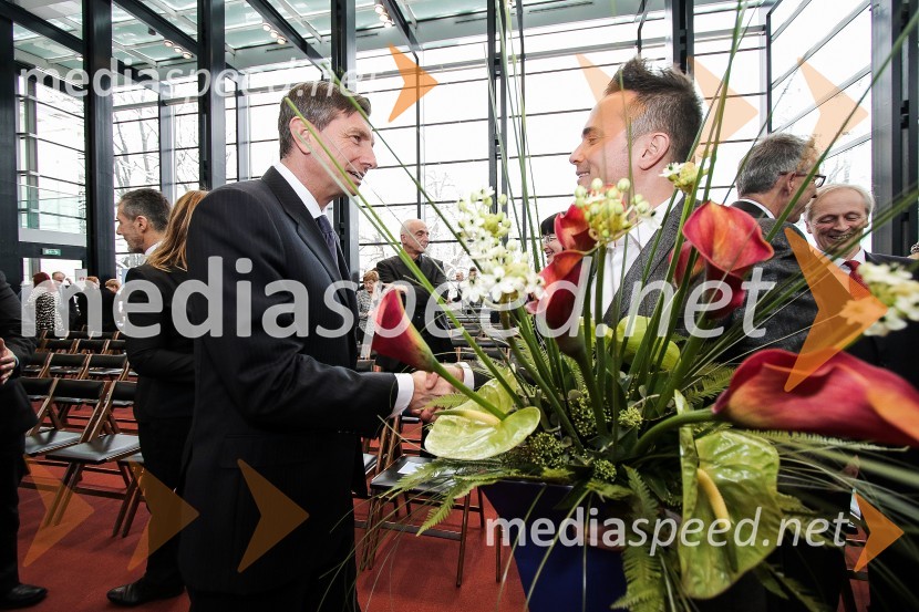  Borut Pahor, predsednik Republike Slovenije;  Jure  Poglajen, zobozdravnikDelova osebnost leta 2015 je Jure Poglajen