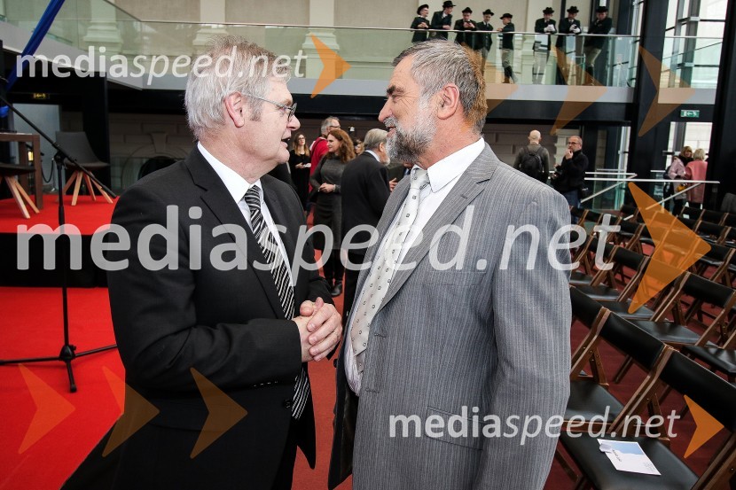  Boris Štefanec, predsednik Komisije za preprečevanje korupcije;  Imre  Jerebic, Slovenska karitasDelova osebnost leta 2015 je Jure Poglajen