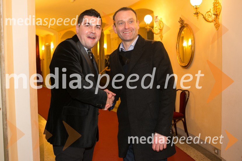  Denis Sarkič, SD komunikator;  Uroš Slak, izvršni direktor Slovenian Business ClubBorut Pahor gost oddaje Na žaru