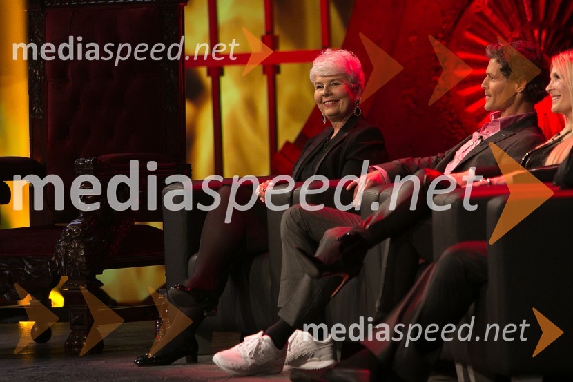  Jadranka Kosor, hrvaška novinarka in političarka;  Alen Kobilica, plavalec, manekenBorut Pahor gost oddaje Na žaru