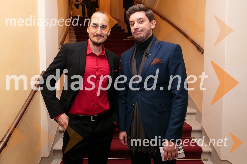  Vid  Valič, stand-up komik, voditelj;  Tin Vodopivec, stand up komikBoris Kobal gost oddaje Na žaru