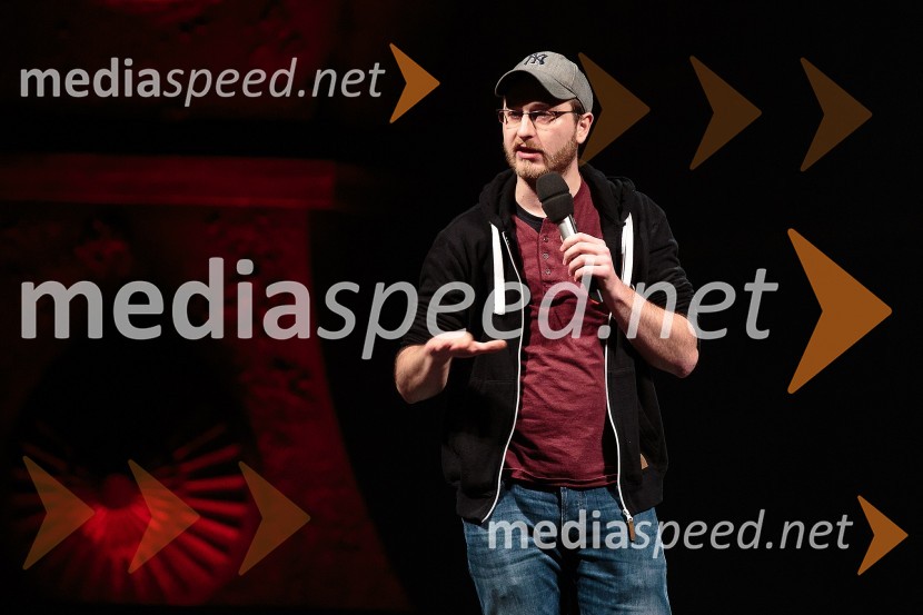  Gašper Bergant, stand up komikBoris Kobal gost oddaje Na žaru