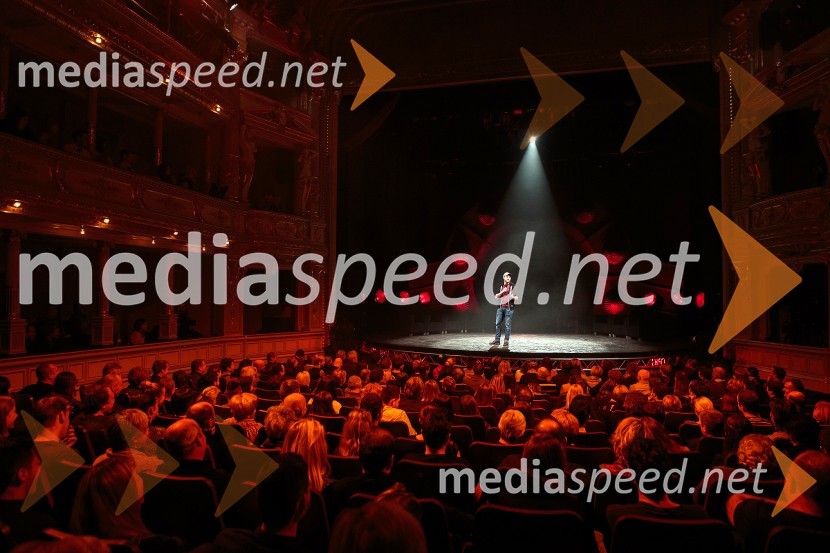  Gašper Bergant, stand up komikBoris Kobal gost oddaje Na žaru