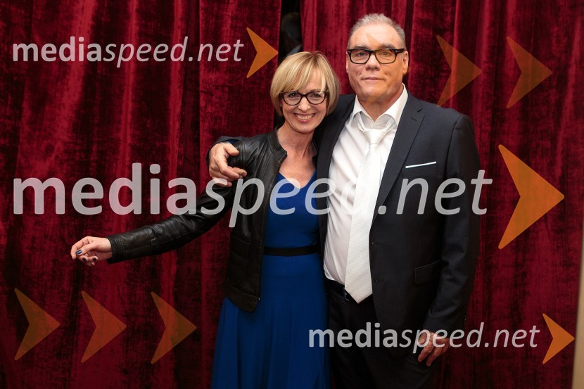  Bernarda Oman, igralka;  Boris Kobal, igralecBoris Kobal gost oddaje Na žaru