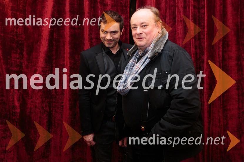  Lado Bizovičar, igralec;  Gojmir Lešnjak Gojc, igralecBoris Kobal gost oddaje Na žaru