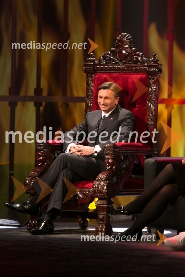  Borut Pahor, predsednik Republike SlovenijeBorut Pahor gost oddaje Na žaru