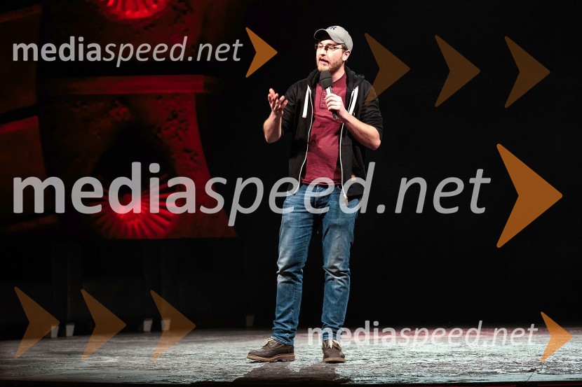  Gašper Bergant, stand up komikBoris Kobal gost oddaje Na žaru