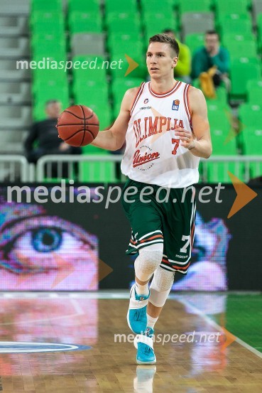  Gregor  Hrovat, košarkar70 let košarkarskega kluba Olimpija