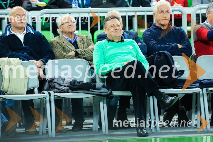  Zoran Janković, župan MOL, predsednik PS70 let košarkarskega kluba Olimpija