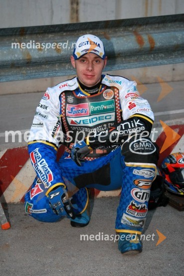 Bjarne Pedersen, DanskaSPEEDWAY GRAND PRIX, VN Slovenije 2007, dirka