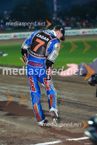 Matej Žagar, SlovenijaSPEEDWAY GRAND PRIX, VN Slovenije 2007, dirka