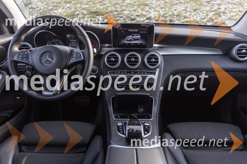 Mercedes-Benz GLC 220d 4Matic, notranjostMercedes-Benz GLC 220d 4Matic, mediaspeed test