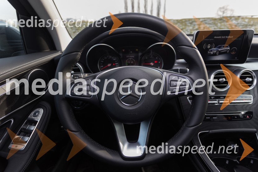 Mercedes-Benz GLC 220d 4Matic, notranjostMercedes-Benz GLC 220d 4Matic, mediaspeed test