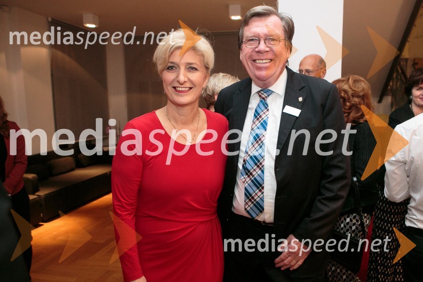 dr. Anna Prinz, veleposlanica Nemčije;  ... Novoletni sprejem Slovensko-nemške gospodarske zbornice in Veleposlaništva ZRN