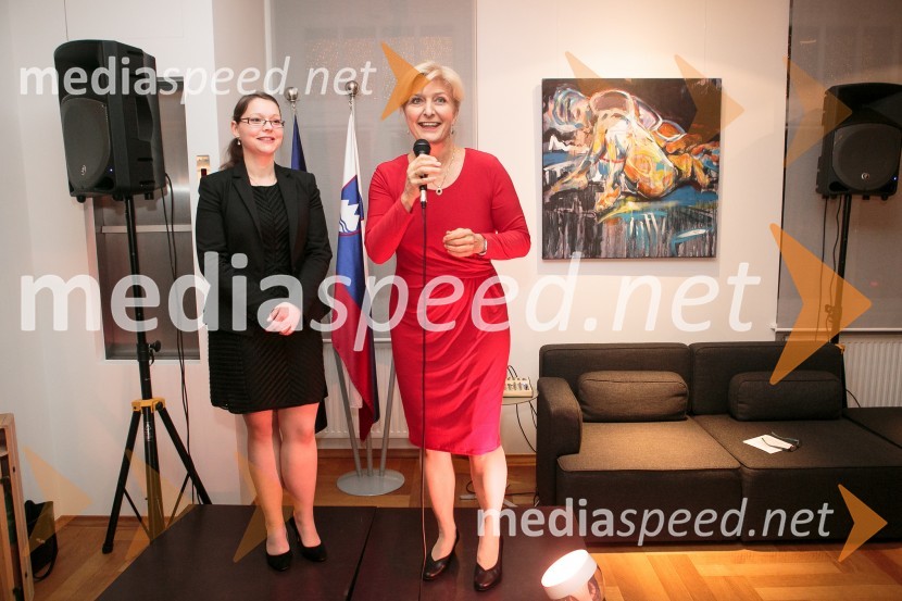 dr. Anna Prinz, veleposlanica NemčijeNovoletni sprejem Slovensko-nemške gospodarske zbornice in Veleposlaništva ZRN