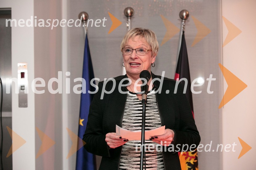  Gertrud Rantzen, predsednica upravnega odbora, Slovensko-nemška gospodarska zbornicaNovoletni sprejem Slovensko-nemške gospodarske zbornice in Veleposlaništva ZRN