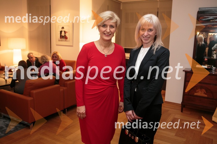 dr. Anna Prinz, veleposlanica Nemčije;  ... Novoletni sprejem Slovensko-nemške gospodarske zbornice in Veleposlaništva ZRN