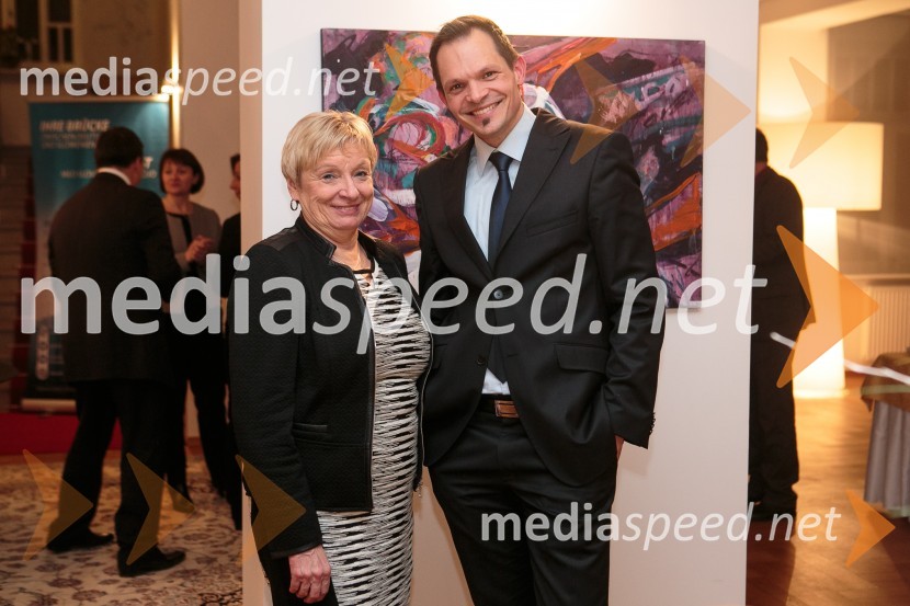  Gertrud Rantzen, predsednica upravnega odbora, Slovensko-nemška gospodarska zbornica;  Žiga Fišer, Vodja komuniciranja in odnosov z javnostmi, Slovensko-nemška gospodarska zbornicaNovoletni sprejem Slovensko-nemške gospodarske zbornice in Veleposlaništva ZRN