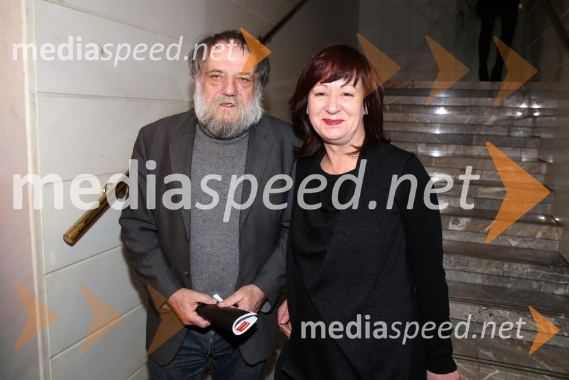  Zdravko Duša, pisec, urednik in prevajalec;  Diana Koloini, umetniška direktorica, Drama SNG MariborRazlogi za srečo, premiera predstave