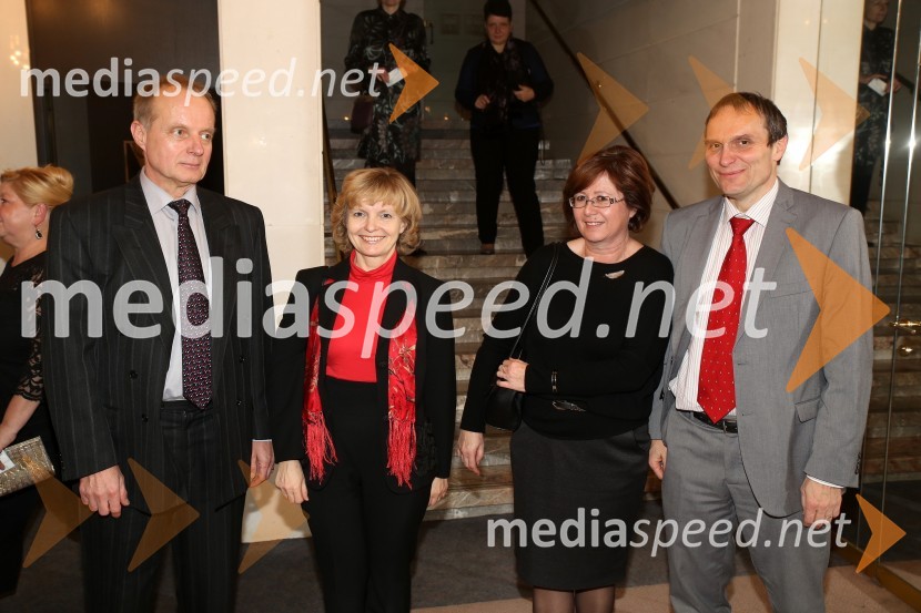 prof. dr. Marko Jesenšek, prorektor, Univerza v Mariboru;  ... ; prof. dr.  Vida Jesenšek, predavateljica, Filozofska fakulteta, Univerza v Mariboru;  ... Razlogi za srečo, premiera predstave