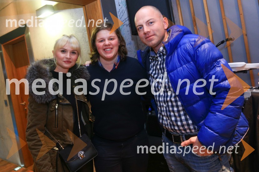  Blažka  Pukšič;  Lina Kopše,  Hiša vina Doppler;  Nino Klinger, lastnik, bar Mačka14. srečanje prijateljev hiše vin Doppler