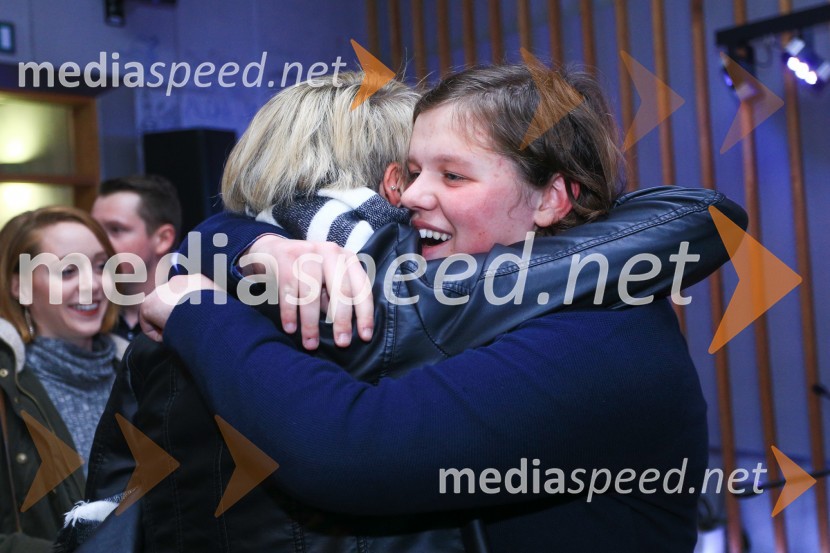  Sarah Ammerman, odbojkarica NKBM;  Lina Kopše,  Hiša vina Doppler14. srečanje prijateljev hiše vin Doppler