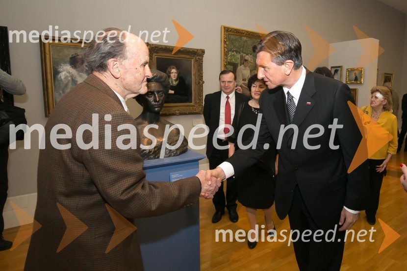  ... ;  Borut Pahor, predsednik Republike SlovenijeOdprtje prenovljene Narodne galerije