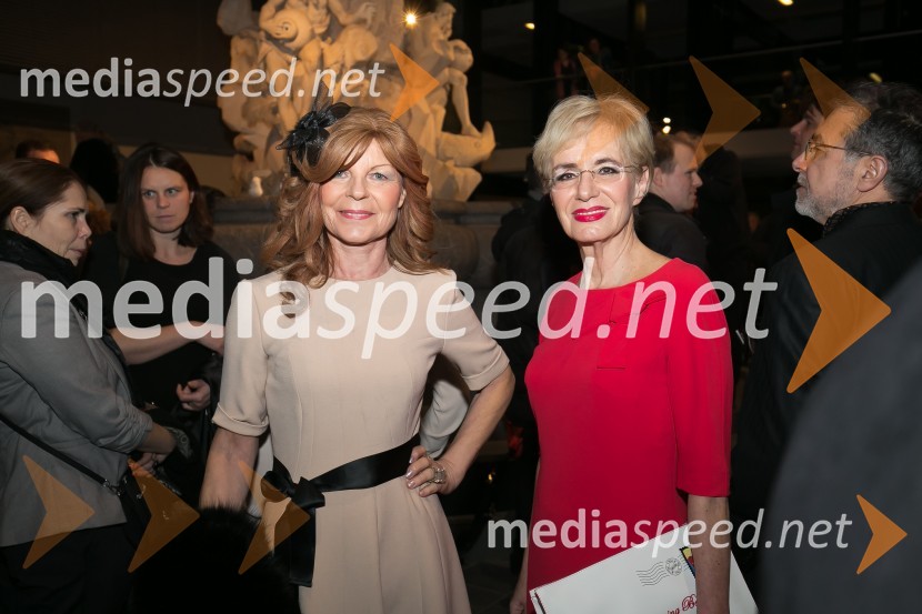  Darja Kuhar Kotnik, UO Društva za zdravje naroda;  Metka  Premerl, slavistkaOdprtje prenovljene Narodne galerije