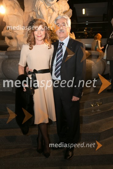  Darja Kuhar Kotnik, UO Društva za zdravje naroda;  Rajko Kotnik, državni pravobranilecOdprtje prenovljene Narodne galerije