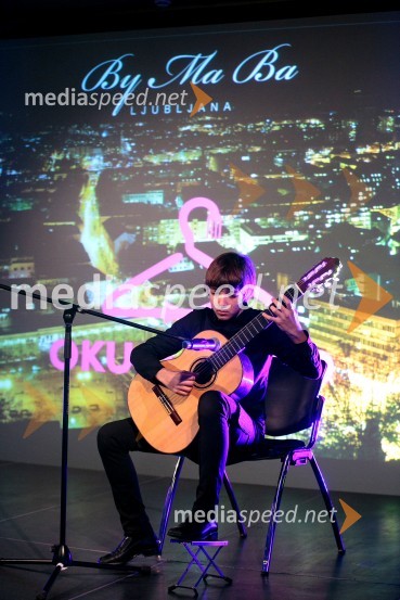  Matej  Berlot, kitarist1. modna revija Okusi modo