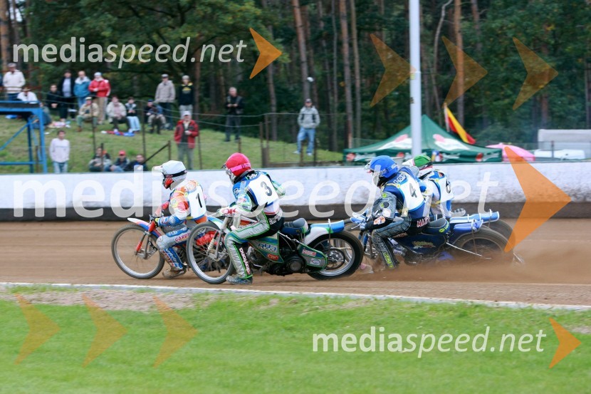 Filip Šitera (Češka), Nikolai Klindt (Danska), Martin Vaculik (Slovaška) in Frank Facher (Nemčija)SPEEDWAY, 33. Zlata Štuha