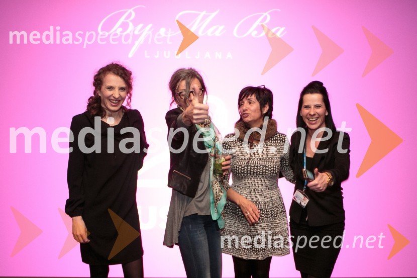  ... ;  Barbara Kravanja, make-up artist, stylist, vodja projekta;  Marjeta Stariha, direktorica Agencije 2M d.o.o., brand BY MA BA, idejni vodja;  Tina  Kranjc, vodja trženja, Agencija 2M d.o.o.1. modna revija Okusi modo