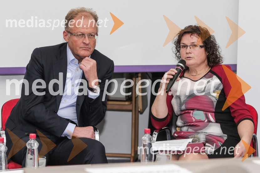  Janez  Škrabec, direktor Riko d.o.o., predsednik Slovensko-ruskega poslovnega sveta, predsednik Lions kluba Ljubljana Iliria; mag. Sonja Klopčič,  podjetnica, managerka in voditeljicaSlovenski poslovni voditelji v svetu, Alumni dogodek