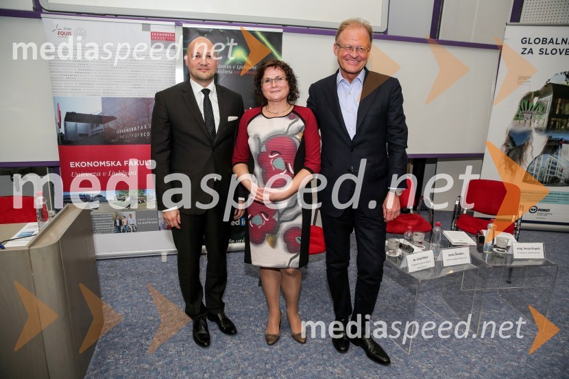  Uroš  Merc, predsednik uprave Bisol d.o.o.; mag. Sonja Klopčič,  podjetnica, managerka in voditeljica;  Janez  Škrabec, direktor Riko d.o.o., predsednik Slovensko-ruskega poslovnega sveta, predsednik Lions kluba Ljubljana IliriaSlovenski poslovni voditelji v svetu, Alumni dogodek