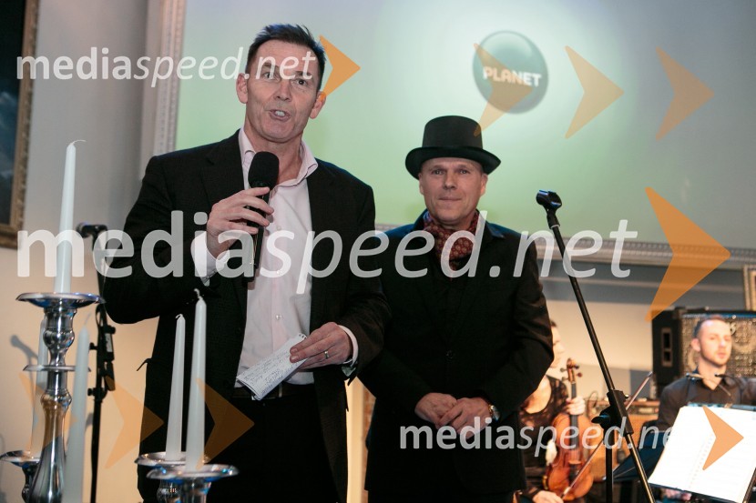  Pete Smith, izvršni direktor Antenna Group;  Marijan Jurenec, generalni direktor Planet TVZabava Planet TV, predstavitev nove pomladanske programske sheme in oddaje Bilo je nekoč