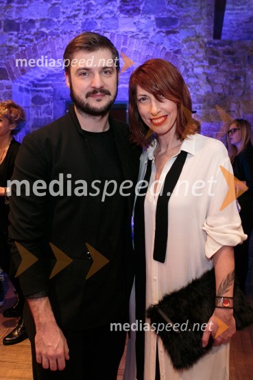 Den Baruca, direktor Zavoda LJFW;  Melinda Rebrek, izvršna producentka LJFWZabava Planet TV, predstavitev nove pomladanske programske sheme in oddaje Bilo je nekoč