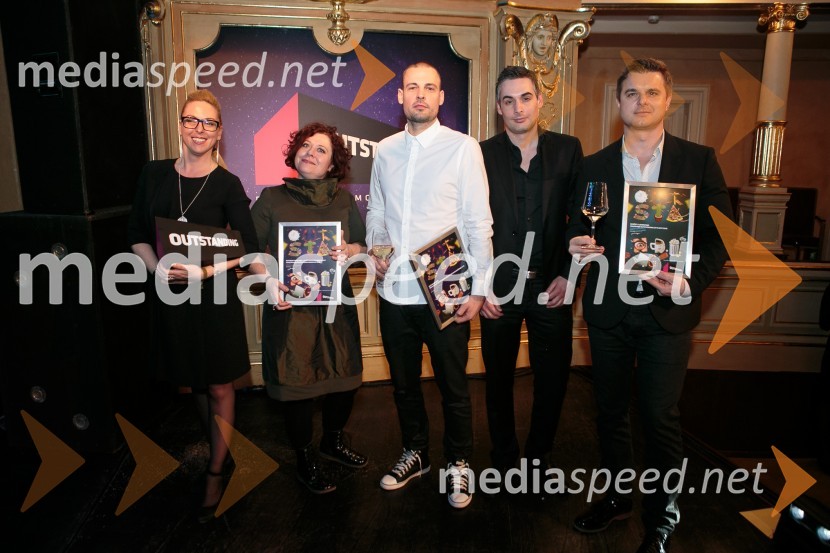  ... ;  ... ;  Tine Lugarič, Pristop;  ... ;  Toni Tomašek, kreativni direktor PublicisOutstanding 2015, podelitev nagrad