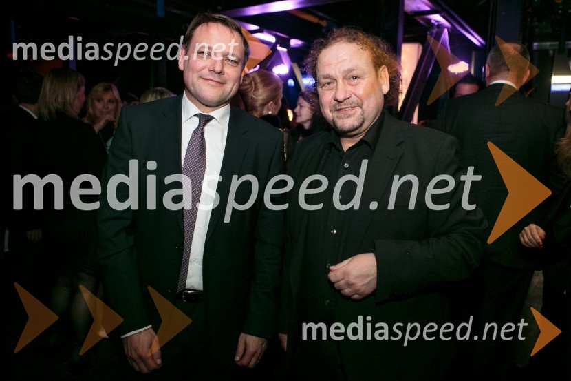  Toni Balažič, predsednik uprave Mercator d.d.;  Darko  Brlek, direktor, Festival LjubljanaOutstanding 2015, podelitev nagrad