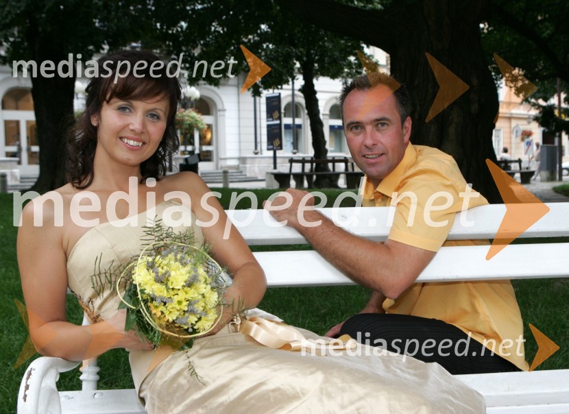 Anita Valher in Tomaž MlakarAnita Valher in Tomaž Mlakar - poroka