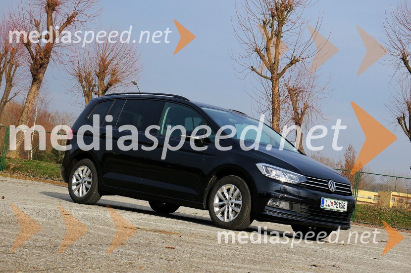 Volkswagen Touran 1.6 TDI ComfortlineVolkswagen Touran 1.6 TDI Comfortline, mediaspeed test