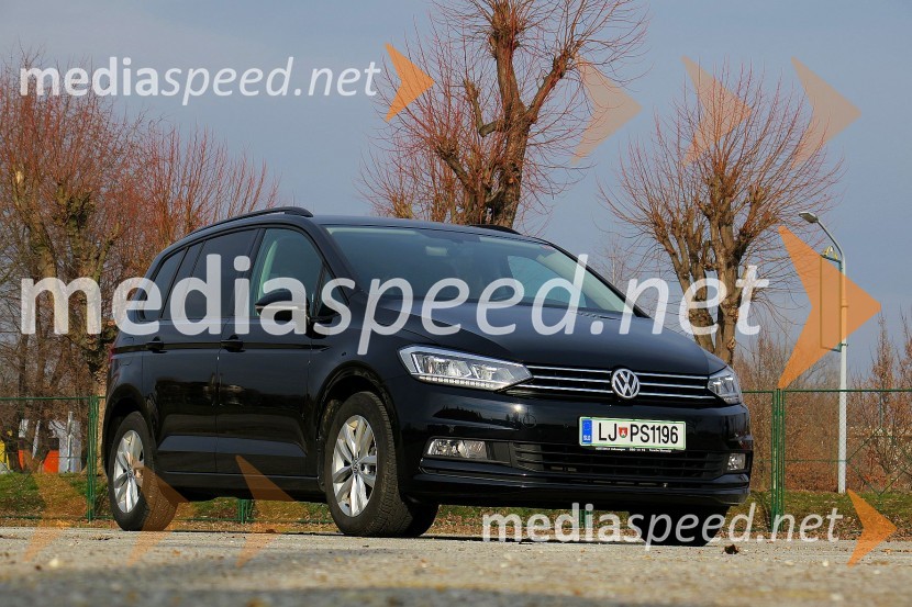 Volkswagen Touran 1.6 TDI ComfortlineVolkswagen Touran 1.6 TDI Comfortline, mediaspeed test