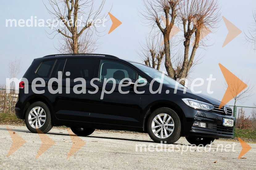 Volkswagen Touran 1.6 TDI ComfortlineVolkswagen Touran 1.6 TDI Comfortline, mediaspeed test