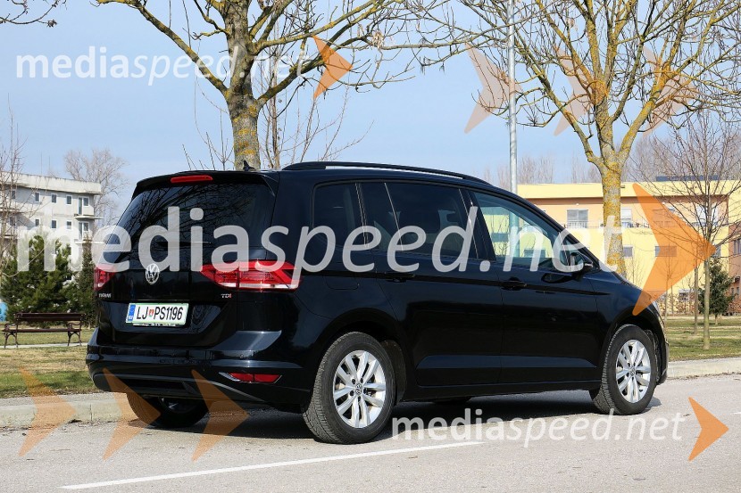 Volkswagen Touran 1.6 TDI ComfortlineVolkswagen Touran 1.6 TDI Comfortline, mediaspeed test