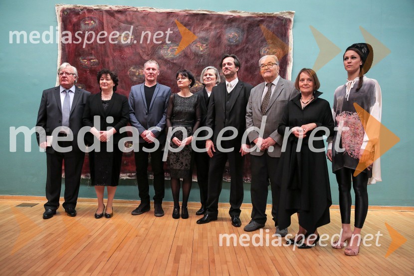  Tone Partljič, pisatelj; mag. Julijana Bizjak Mlakar, ministrica za kulturo;  Aleksij Kobal, slikar in glasbenik;  Cvetka Lipuš, pesnica;  Janusz Kica, režiser;  Ambrož Čopi, skladatelj;  Ivo Petrić, skladatelj in prejemnik Prešernove nagrade 2016;  Mojca Smerdu, kiparka;  Katarina Stegnar, igralkaDržavna proslava ob slovenskem kulturnem prazniku in podelitev Prešernovih nagrad