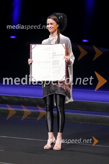  Katarina Stegnar, igralkaDržavna proslava ob slovenskem kulturnem prazniku in podelitev Prešernovih nagrad