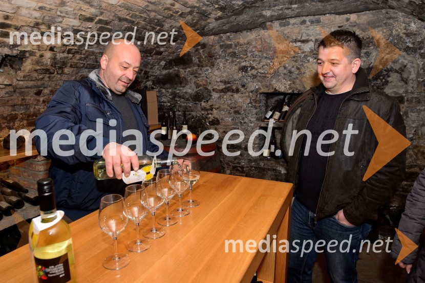 Mediaspeed - Obisk nagrajencev Slovenskih novic pri PUBEC vinarju Vina