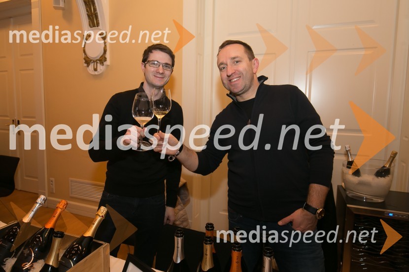  Urh  Jakop, Dveri Pax;  Borut  Cvetko, kreativni direktor Mediaspeed3. Salon penečih vin